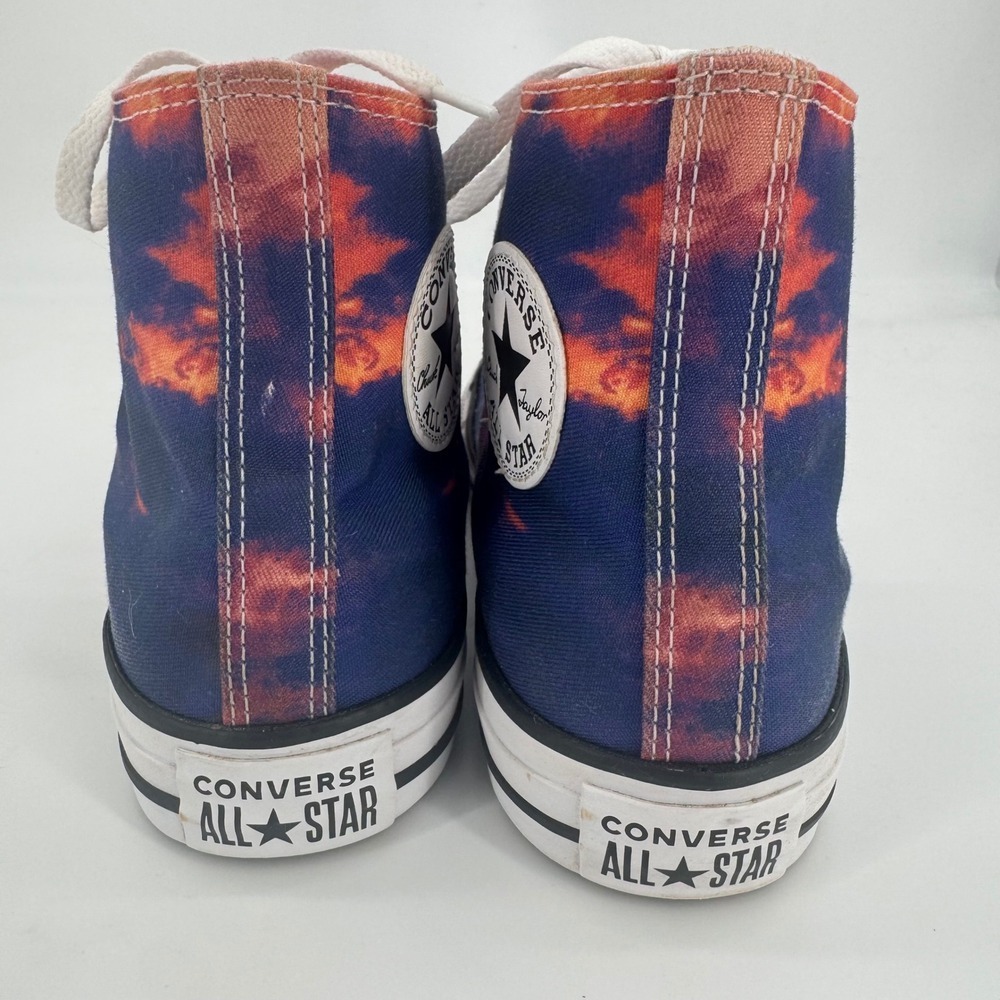 Converse Chuck Taylor All Star High Top Sunset Cloud Print Sneakers 569772F 10W - Picture 6 of 8